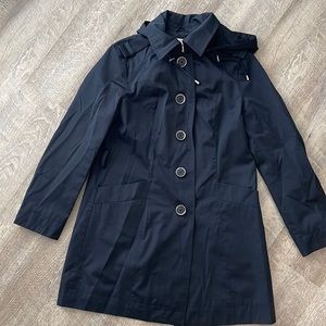 Michael Kors Navy trench coat. EUC